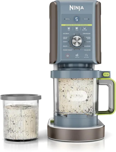 Miniatura 10 de Ninja CREAMi, Fabricante de Helados, Helado, Gelato, Sorbete, Batidos, Ingredientes Mix, Tazones de Batido y Más, 7 en 1, Tazas de Helado, Tapa