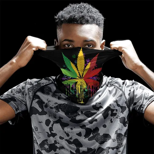 Miniatura 3 de UNISEXCAPAA Unisex reutilizable pasamontañas sin costuras cuello polaina bandanas máscara cara diadema