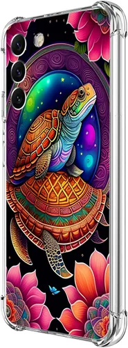 Miniatura 7 de Funda para Galaxy S23, diseño de mariposas azules, rosas, protección contra caídas, a prueba de golpes, de cuerpo completo, resistente a