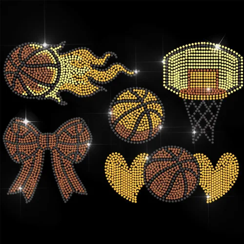 Miniatura 12 de ANATTASOUL Parches termoadhesivos con diamantes de imitación para ropa, 11.6 x 8.2 pulgadas, apliques grandes de lentejuelas para planchar