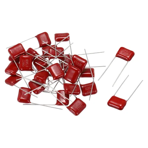 Miniatura 6 de uxcell 120 condensadores de película de polipropileno metalizado CBB22 630V 104J 5% de tolerancia