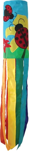 Miniatura 10 de In the Breeze 5072 — Birdhouse Garden 40 pulgadas Windsock — Decoración colorida para colgar al aire libre