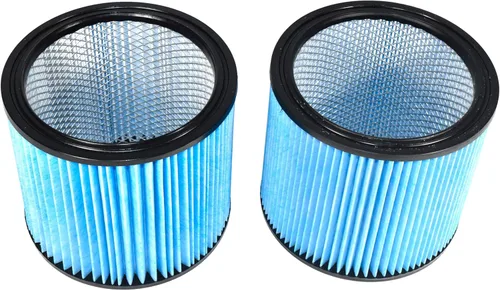 HQRP Filtro de cartucho HEPA H13 de alta eficiencia, paquete de 2 unidades de repuesto para Shop-vac 90340 90350 90304 90344 9034033, se adapta a la
