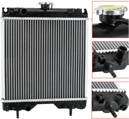 Miniatura 43 de OE # 6C040-58522 Reemplazo del radiador de aluminio para Kubota Tractor B1700 B2100 B2400 6C040-58520 H6C00-58500, radiador de tractor