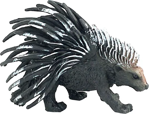 Miniatura 18 de FUNSHOWCASE Figura de juguete de búfalo de animales de la selva africana, figura de plástico realista, altura de 2.6 pulgadas