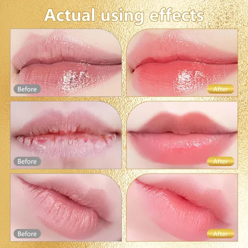 Miniatura 7 de 2 lápices labiales que cambian de color a prueba de transferencia, lámina dorada que cambia de color para mujeres, brillo labial hidratante