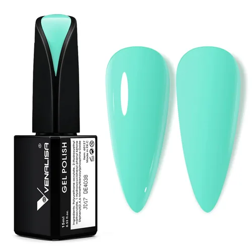 Miniatura 38 de VENALISA - Esmalte de uñas en gel rosa bebé, 0.53 onzas líquidas, color rosa claro, color rosa claro, color rosa nude, primavera y verano, esmalte