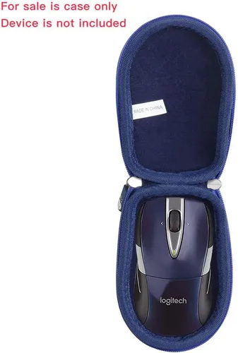 Miniatura 2 de Hermitshell Estuche rígido de viaje para ratón móvil inalámbrico Logitech M525 M505 M545 (azul)