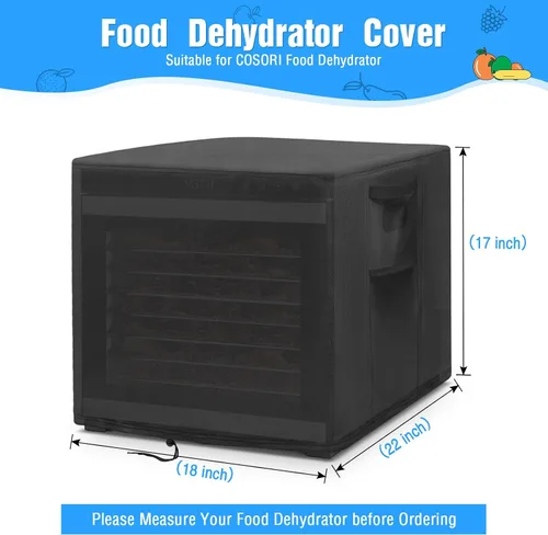 Miniatura 2 de Funda para deshidratador Cosori 10 bandejas para deshidratador de alimentos, cubiertas a prueba de polvo, cubiertas impermeables para para Cosori