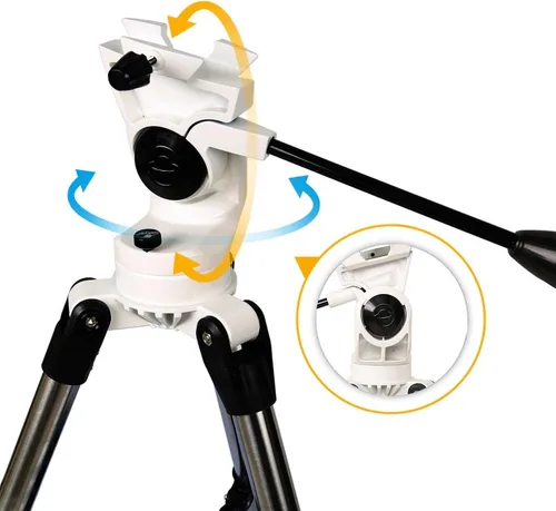 Miniatura 3 de Gskyer Telescopio, telescopios para adultos, telescopio refractor astronómico AZ de 80 mm para niños, astronomía para adultos, alcance de tecnología