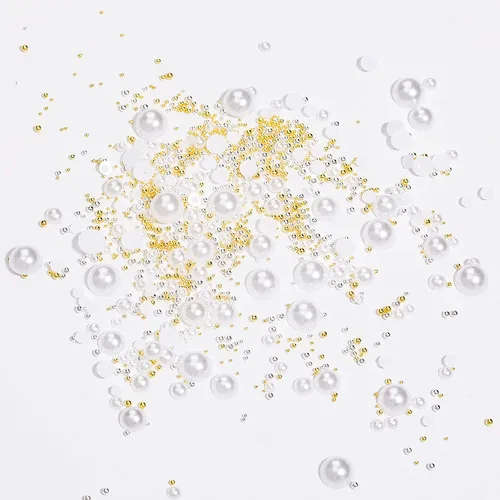 Miniatura 4 de Kit de diamantes de imitación para uñas, 9080 diamantes de imitación con parte trasera plana para decoración de cristales de uñas, corazones