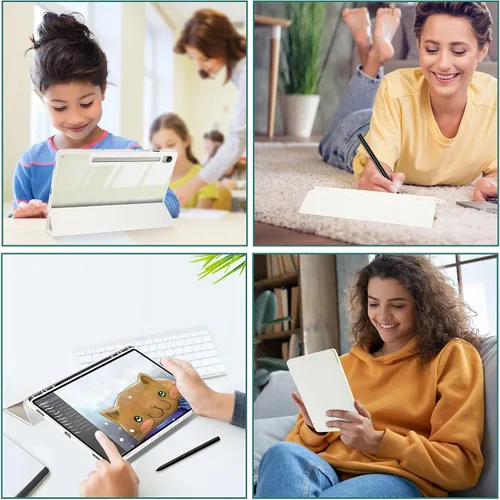 Miniatura 9 de ProCase Funda protectora para Galaxy Tab S10 FE 2025 / S9 FE 10.9 pulgadas / Tab S9 11 pulgadas 2023, cubierta inteligente de soporte delgado