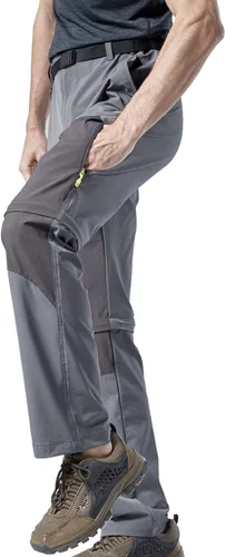 Miniatura 4 de Mr.Stream Men's Walking Windproof Breathable Camping Quick Drying Outdoor Convertible Hiking Pants