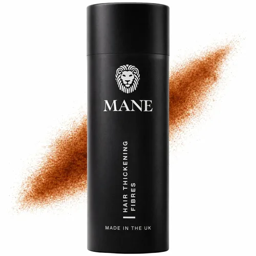 Miniatura 19 de Mane Fibras de construcción del cabello para mujeres y hombres, para cabello fino y delgado, peinado más grueso y completo, oculta las manchas Negro