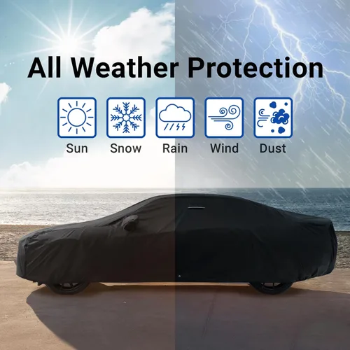 Miniatura 9 de iCarCover - Funda de auto personalizada para Toyota 86 (2017-2020), impermeable, resistente a todo tipo de clima, protección contra la lluvia