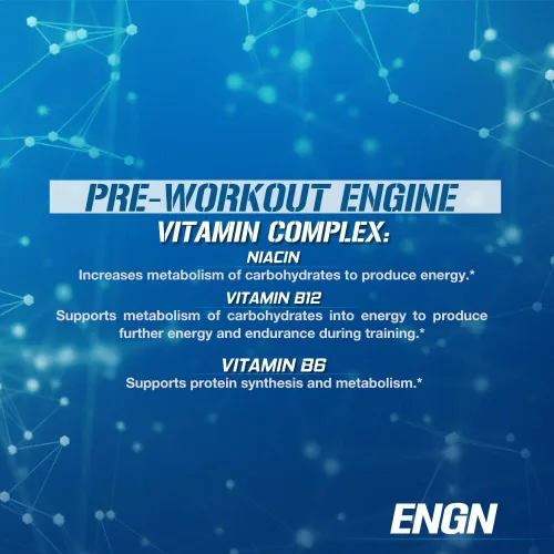 Miniatura 6 de EVL Intense Pre Workout con creatina - ENGN bebida en polvo energizante preentrenamiento para hombres para energía duradera, enfoque y recuperación