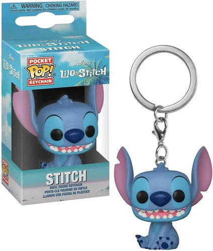 Funko Pop! Llavero: Lilo & Stitch - Stitch
