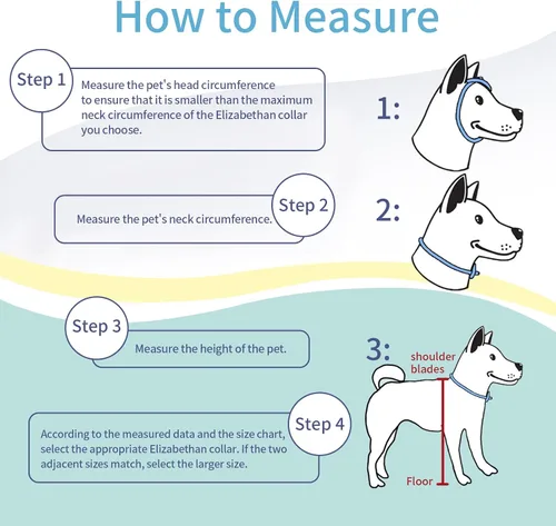 Miniatura 3 de Cómodo y ajustable cono de perro suave alternativo después de la cirugía – Collar isabelino de dona para gatos, perros medianos y perros pequeños