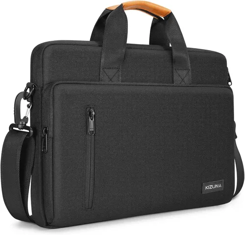 KIZUNA - Funda para portátil de 12.5 pulgadas con bandolera, maletín de hombro para MacBook Air 13 M3 M2/MacBook Pro 14 M1 M2 Pro/13.3" Yoga Slim 7i