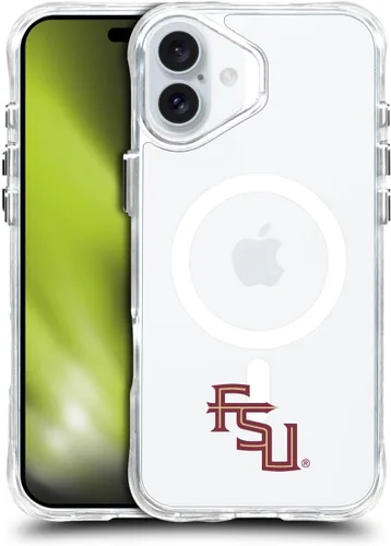 Miniatura 220 de Head Case Designs Funda de gel suave FSU Seminoles de la Universidad Estatal de Florida con licencia oficial compatible con Apple iPhone 13 Pro Max