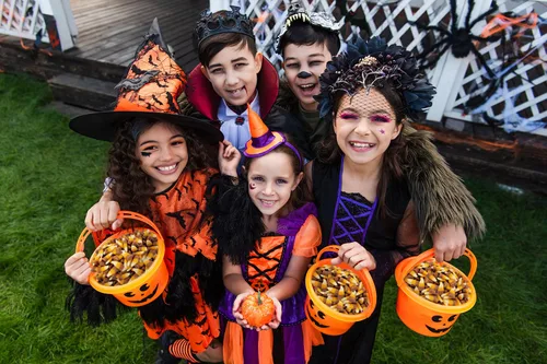 Miniatura 8 de Fruidles Golosinas de caramelo de maíz para Halloween, sin gluten, aperitivos divertidos y festivos (media libra)