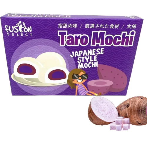 Miniatura 15 de Fusion Select Mochi Daifuku Snacks – Pasteles de arroz tradicionales japoneses con relleno – Postres dulces asiáticos saborizados para la familia