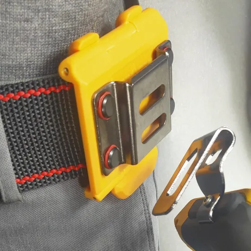 Miniatura 5 de Soporte de cinta métrica, clip de cinta métrica, funda de taladro, soporte de cinta métrica, funda para cinturón, funda de taladro para clip