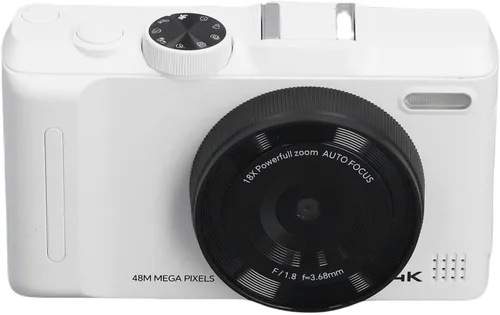 Miniatura 10 de Zopsc Cámara digital 4K de Vlog de 48 MP, enfoque automático de 48 MP, cámaras de zoom digital 18X para Vedio, pantalla abatible de 3 pulgadas