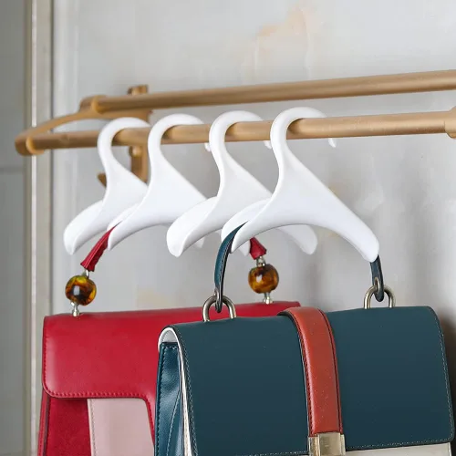 Miniatura 7 de Percha para colgar bolsos, organizador para colgar bolsos, organizador para colgar en el armario, para guardar y organizar bolsos, mochilas