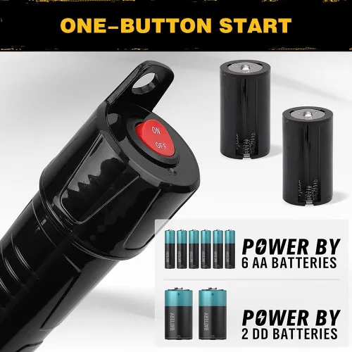 Miniatura 7 de ELEAD Bomba portátil con batería - Bomba eléctrica de transferencia de combustible/agua 2.4 GPM, bomba de sifón líquido con control de flujo