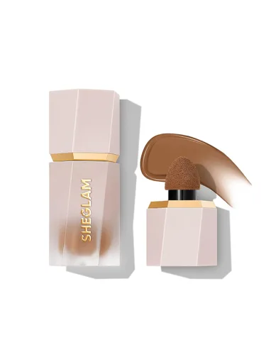 Miniatura 11 de SHEGLAM Sun Sculpt Barra de Contorno Líquido de Tonos Fríos de Larga Duración Maquillaje Bronceador en Crema - Bronceado Suave 01 Bronceado suave