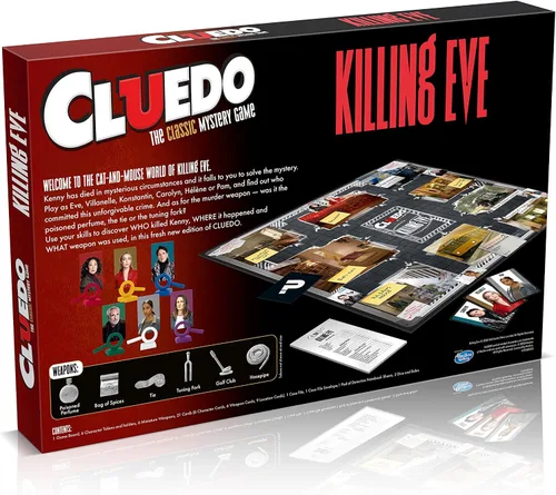 Miniatura 5 de Juego de mesa de misterio de Eve Cluedo de Movimientos Ganadores, Conviértete en un investigador del MI5 y determina quién mató a Kenny, la popular
