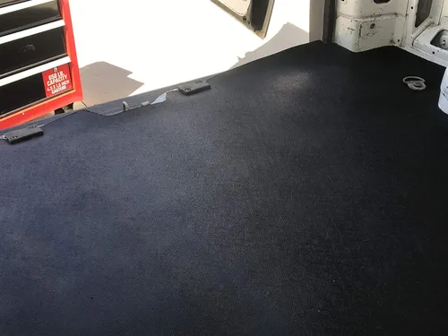 Miniatura 9 de REZAW-PLAST - Tapete de suelo para Dodge Ram Promaster 2014-2025 con 136 WB y 10 pies de longitud de carga/antideslizante, resistente, accesorios