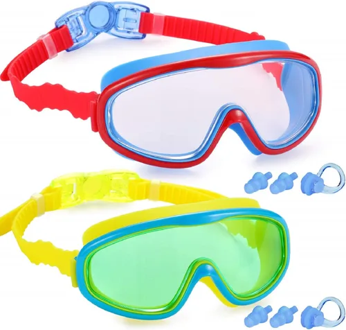 Miniatura 7 de 2 Pack Kids Swim Goggles, Swimming Glasses for Children from 3 to 15 Years Old