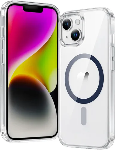 Miniatura 1685 de FNTCASE Funda para iPhone 13 Pro-Max: Fundas magnéticas transparentes compatibles con Magsafe Slim anti amarillamiento protección contra caídas