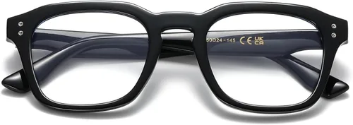 Miniatura 2 de kimorn Lentes cuadrados de moda con bloqueo de luz azul, lentes antifatiga ocular, lentes de marco ligero para hombres y mujeres