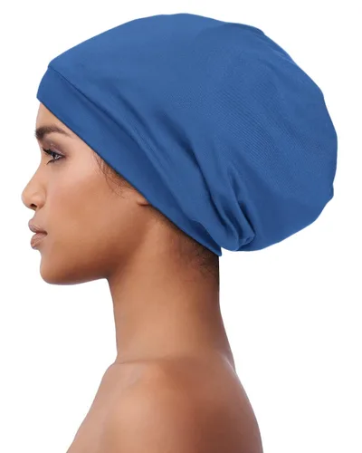 Miniatura 165 de Alnorm - Gorro con forro de satén y suave banda elástica para hombres y mujeres, talla única Se ajusta a la mayoría