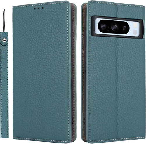 Miniatura 11 de Havaya Funda tipo cartera para Google Pixel 6 Pro con tarjetero para Pixel 6 Pro 5G, funda abatible con ranuras para tarjetas de crédito, piel