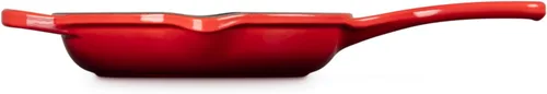 Miniatura 3 de Le Creuset Sartén de Hierro Fundido Esmaltado Signature con Mango de Hierro, 6.33", Cerise