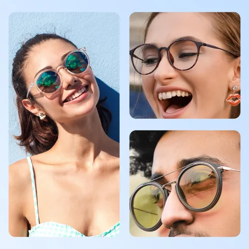 Miniatura 4 de Almohadillas de nariz para gafas, almohadillas antideslizantes para la nariz, suaves y cómodos cojines de silicona para gafas de sol, reducen la 10