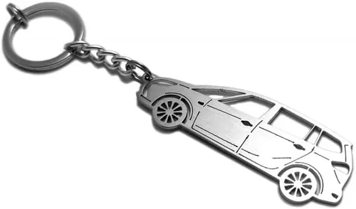 Llavero con anillo adecuado para Opel Zafira C Tourer entusiastas de los automóviles Cadena colgante de llave de acero regalo de automóvil