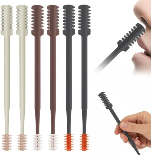 Miniatura 9 de Cortador de pelo nasal, 2026 mejorado de doble cara, portátil, recortador de vello de nariz para mujeres y hombres, artículos esenciales de viaje