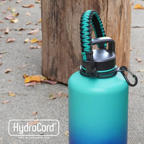 Miniatura 9 de Gearproz - Asa de cuerda de paracaídas para Hydroflask - Asa de correa de supervivencia de cuerda de paracaídas núm. 1 de Estados Unidos, para Cielo