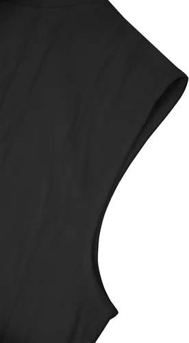 Miniatura 4 de Remidoo Camiseta sin mangas con cuello alto falso y textura para mujer