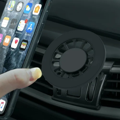 BEERTE Soporte de teléfono compatible con Nissan Murano 2017 2018 2019 2020 2021 2022 2023 2024, ventilación de aire ajustable, soporte de teléfono