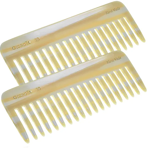 Miniatura 17 de Giorgio G49 - Peine desenredante grande de 5.75 pulgadas, dientes anchos para cabello grueso y rizado, peine desenredante de pelo largo para húmedo