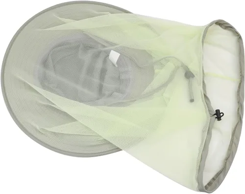 Miniatura 3 de Sombrero de pesca Sombrero de protección solar Red de cabeza de mosquito para exteriores Sombrero de cubo con malla de red oculta Verde cazador