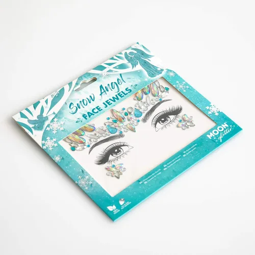 Miniatura 2 de Joyas faciales por Moon Glitter – Gemas para el cuerpo de la cara, calcomanías de cristal para maquillaje de ojos, joyas temporales para tatuajes