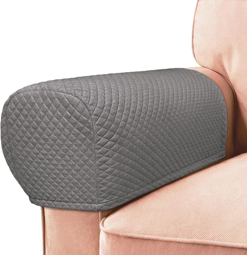 Miniatura 18 de Roytub Fundas para Reposabrazos de Sofá, Fundas para Reposabrazos, Funda Elástica para Reposabrazos para Sofás, Sillón, Sofá de Dos Plazas, Sillón