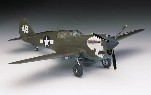 Miniatura 2 de Hasegawa 1:72 Escala P-40N Warhawk Modelo Kit